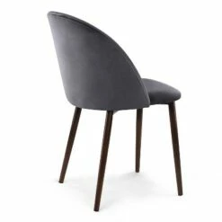 Edgemod Set of 2 Raleigh Velvet Dining Chair - Poly & Bark Rose/walnut -Dining Chairs And Benches Official Shop unnamed file 10001