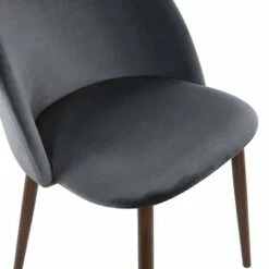 Edgemod Set of 2 Raleigh Velvet Dining Chair - Poly & Bark Rose/walnut -Dining Chairs And Benches Official Shop unnamed file 10005