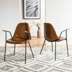 Tanner Mid Century Dining Chair (Set of 2) - Safavieh