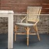 Raina Bistro Chair Gray/Natural - East at Main