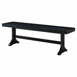 60" Trestle Leg Wood Dining Kitchen Bench - Saracina Home Antique Black 12 60" Trestle Leg Wood Dining Kitchen Bench - Saracina Home Antique Black -Dining Chairs And Benches Official Shop unnamed file 10074