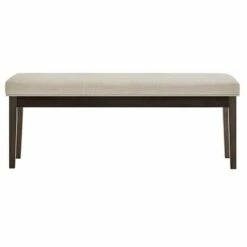 Quinby Linen Bench - Inspire Q Oatmeal