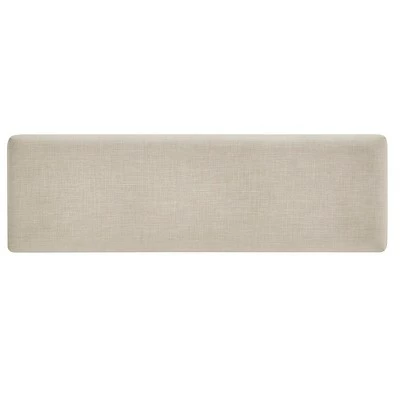 Quinby Linen Bench - Inspire Q Oatmeal 5 Quinby Linen Bench - Inspire Q Oatmeal - Image 3