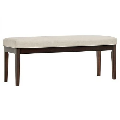 Quinby Linen Bench - Inspire Q Oatmeal 7 Quinby Linen Bench - Inspire Q Oatmeal - Image 5