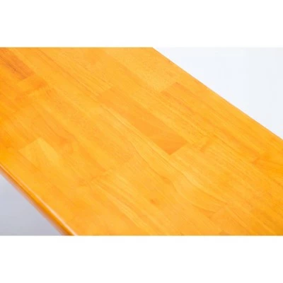 Shaker Dining Bench Wood/Black/Oak - Boraam 9 Shaker Dining Bench Wood/Black/Oak - Boraam - Image 7