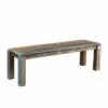 50" Old Reclaimed Wood Bench Brown - Timbergirl