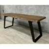 50" Light Acacia Wood Live Edge Dining Table Light Brown/Black - Timbergirl 1 50" Light Acacia Wood Live Edge Dining Table Light Brown/Black - Timbergirl -Dining Chairs And Benches Official Shop unnamed file 10145