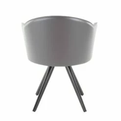 Dani Dining Chair with Faux Leather Gray/Black - LumiSource -Dining Chairs And Benches Official Shop unnamed file 1020