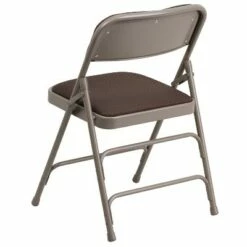 Flash Furniture 2 Pack HERCULES Series Curved Triple Braced & Double Hinged Fabric Upholstered Metal Folding Chair -Dining Chairs And Benches Official Shop unnamed file 10217