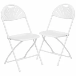 Flash Furniture 2 Pack HERCULES Series 650 lb. Capacity Plastic Fan Back Folding Chair -Dining Chairs And Benches Official Shop unnamed file 10308
