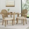 2pk Mina French Country Wood and Cane Upholstered Dining Chairs - Christopher Knight Home Light Gray/natural -Dining Chairs And Benches Official Shop unnamed file 1036