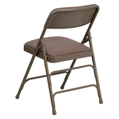 Riverstone Furniture Collection Fabric Folding Chair Cream 5 Riverstone Furniture Collection Fabric Folding Chair Cream - Image 3