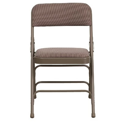 Riverstone Furniture Collection Fabric Folding Chair Cream 6 Riverstone Furniture Collection Fabric Folding Chair Cream - Image 4