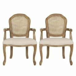 2pk Mina French Country Wood and Cane Upholstered Dining Chairs - Christopher Knight Home Light Gray/natural 25 2pk Mina French Country Wood and Cane Upholstered Dining Chairs - Christopher Knight Home Light Gray/natural -Dining Chairs And Benches Official Shop unnamed file 1045