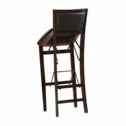 30" Keira Padded Back Folding Bar Stool Espresso Brown - Linon -Dining Chairs And Benches Official Shop unnamed file 10471