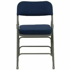 Flash Furniture HERCULES Series Metal Folding Chairs with Padded Seats | Set of 4 Metal Folding Chairs -Dining Chairs And Benches Official Shop unnamed file 10526
