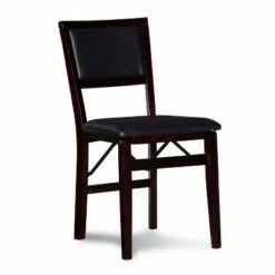 2pc Claire Folding Chair Espresso - Linon