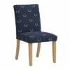 Hendrix Dining Chair with Animal Theme - Skyline Furniture Antler Navy