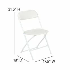 Flash Furniture Hercules™ Series Plastic Folding Chair - 4 Pack 650LB Weight Capacity -Dining Chairs And Benches Official Shop unnamed file 10662