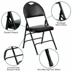 Flash Furniture 4 Pack HERCULES Series Extra Large Ultra-Premium Triple Braced Metal Folding Chair with Easy-Carry Handle 27 Flash Furniture 4 Pack HERCULES Series Extra Large Ultra-Premium Triple Braced Metal Folding Chair with Easy-Carry Handle -Dining Chairs And Benches Official Shop unnamed file 10691
