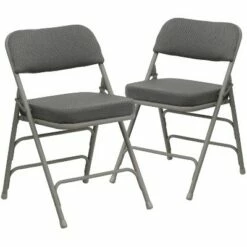 Flash Furniture 2 Pack HERCULES Series Premium Curved Triple Braced & Double Hinged Fabric Upholstered Metal Folding Chair -Dining Chairs And Benches Official Shop unnamed file 10735