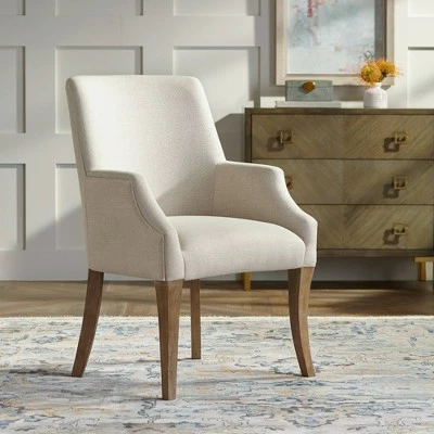 55 Downing Street Kasen White Fabric Dining Chair 3 55 Downing Street Kasen White Fabric Dining Chair