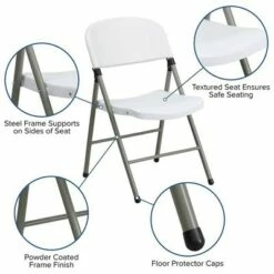 Riverstone Furniture Collection Plastic Folding Chair White 11 Riverstone Furniture Collection Plastic Folding Chair White -Dining Chairs And Benches Official Shop unnamed file 10754