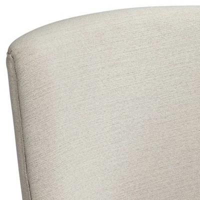 55 Downing Street Kasen White Fabric Dining Chair 4 55 Downing Street Kasen White Fabric Dining Chair - Image 2