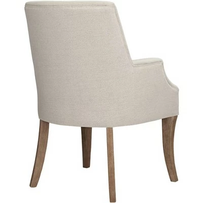 55 Downing Street Kasen White Fabric Dining Chair 9 55 Downing Street Kasen White Fabric Dining Chair - Image 7