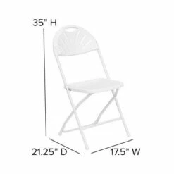 Plastic Folding Chair White - Riverstone Furniture Collection -Dining Chairs And Benches Official Shop unnamed file 10845