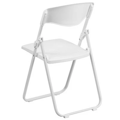 Flash Furniture 2 Pack HERCULES Series 500 lb. Capacity Heavy Duty Plastic Folding Chair with Built-in Ganging Brackets 7 Flash Furniture 2 Pack HERCULES Series 500 lb. Capacity Heavy Duty Plastic Folding Chair with Built-in Ganging Brackets - Image 5