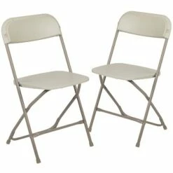 Emma and Oliver Set of 2 Stackable Folding Plastic Chairs - 650 LB Weight Capacity -Dining Chairs And Benches Official Shop unnamed file 10925