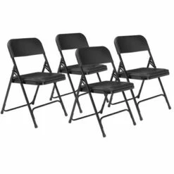 National Public Seating Set of 4 Premium Resin Plastic Folding Chairs - Hampton Collection Gray 20 National Public Seating Set of 4 Premium Resin Plastic Folding Chairs - Hampton Collection Gray -Dining Chairs And Benches Official Shop unnamed file 10961