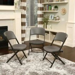 4pk Padded Commercial Grade Folding Chair Gray - Lifetime -Dining Chairs And Benches Official Shop unnamed file 10999