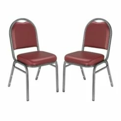 National Public Seating 2pk Premium Vinyl Upholstered Stack Chair - Hampton Collection Burgundy/black 24 National Public Seating 2pk Premium Vinyl Upholstered Stack Chair - Hampton Collection Burgundy/black -Dining Chairs And Benches Official Shop unnamed file 11018