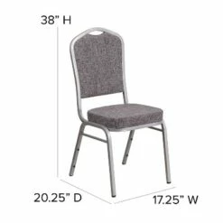 Flash Furniture HERCULES Series Crown Back Stacking Banquet Chair -Dining Chairs And Benches Official Shop unnamed file 11060