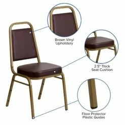 Flash Furniture HERCULES Series Trapezoidal Back Stacking Banquet Chair with 2.5" Thick Seat -Dining Chairs And Benches Official Shop unnamed file 11114