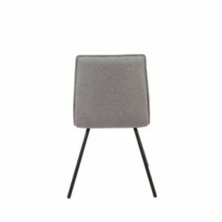 Modern Channel Chair - WOVENBYRD Charcoal Gray -Dining Chairs And Benches Official Shop unnamed file 11144