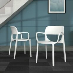 Set of 2 Prodigy Commercial Grade Stackable Chair with Arms - HON BASYX Gray -Dining Chairs And Benches Official Shop unnamed file 11161