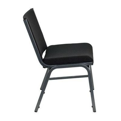 Riverstone Furniture Collection Fabric Stack Chair Black 4 Riverstone Furniture Collection Fabric Stack Chair Black - Image 2