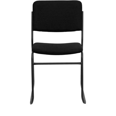 Stack Chair Black - Riverstone Furniture Collection Fabric 6 Stack Chair Black - Riverstone Furniture Collection Fabric - Image 4