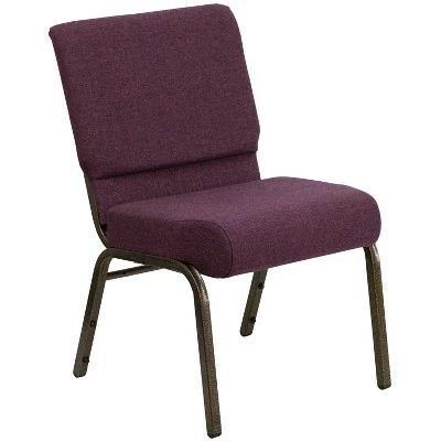Emma and Oliver 21"W Stackable Church/Reception Guest Chair 25 Emma and Oliver 21"W Stackable Church/Reception Guest Chair - Image 23