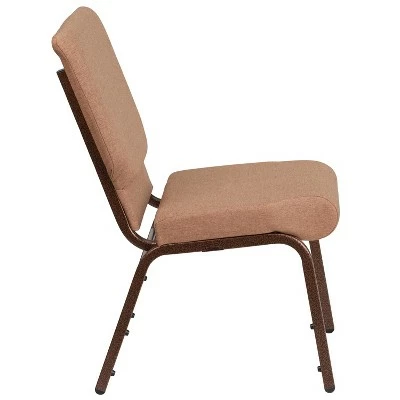 Emma and Oliver 18.5"W Stackable Church/Reception Guest Chair 6 Emma and Oliver 18.5"W Stackable Church/Reception Guest Chair - Image 4