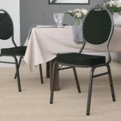 Flash Furniture HERCULES Series Teardrop Back Stacking Banquet Chair