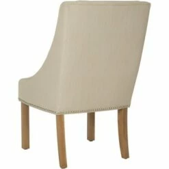 Morris Sloping Arm Dining Chair with Nail Heads (Set of 2) - Beige - Safavieh 10 Morris Sloping Arm Dining Chair with Nail Heads (Set of 2) - Beige - Safavieh -Dining Chairs And Benches Official Shop unnamed file 1145