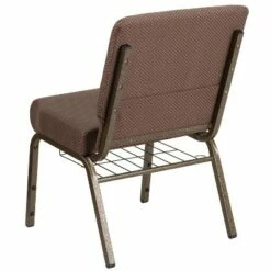 Emma and Oliver 21"W Church/Reception Guest Chair with Communion Cup Book Rack -Dining Chairs And Benches Official Shop unnamed file 11455