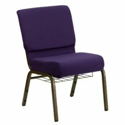 Emma and Oliver 21"W Church/Reception Guest Chair with Communion Cup Book Rack -Dining Chairs And Benches Official Shop unnamed file 11468