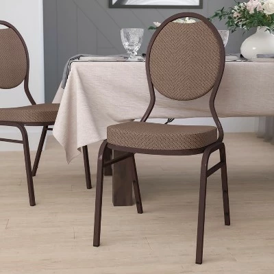 Emma and Oliver Teardrop Back Stacking Banquet Dining Chair 3 Emma and Oliver Teardrop Back Stacking Banquet Dining Chair