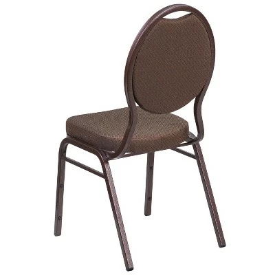 Emma and Oliver Teardrop Back Stacking Banquet Dining Chair 10 Emma and Oliver Teardrop Back Stacking Banquet Dining Chair - Image 8