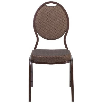 Emma and Oliver Teardrop Back Stacking Banquet Dining Chair 12 Emma and Oliver Teardrop Back Stacking Banquet Dining Chair - Image 10